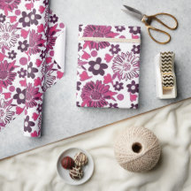 ユニークスタイリッシュフローラヴィンテージパターン