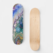 ユニークスタイリッシュモダンカラフルトライバル スケートボード (正面)
