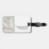 ユニークスタイリッシュ壁ホワモダンイ平シンプル面 ラゲッジタグ (裏面横)