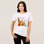 ユニークスタイル気にと女子Tシャツ トライブレンドTシャツ (正面全面)