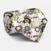 ユニークスチームパンクパターン,時計顔,歯車,車輪 ネクタイ (ロール)