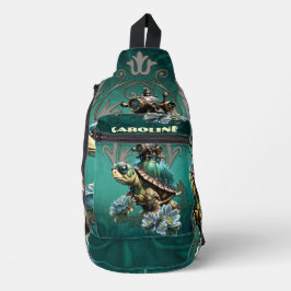 ユニークステームパンク スリングバッグ