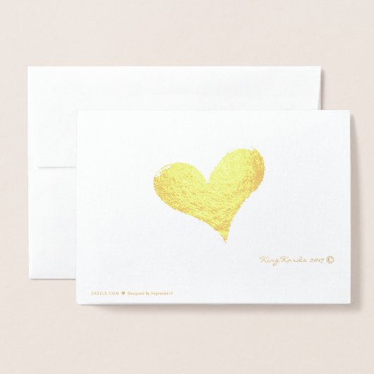 ユニークスパローすべての行事カスタム実在 箔カード (裏面封筒付き)