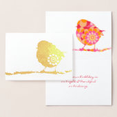 ユニークスパローすべての行事カスタム実在 箔カード (ディスプレー)