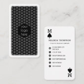 ユニークスペードビジネスロ遊ゴの名刺 名刺 (正面/裏面)