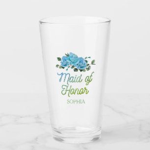 ユニークズ結婚ブ素朴ルバラメイド・オブ・オーナー（花嫁付き添い人） タンブラーグラス