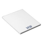 ユニークタイポグラフィイニシャル ノートパッド (アングル)