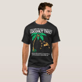 ユニークデザイン考えお前はCocから落ちた Tシャツ (正面フル)