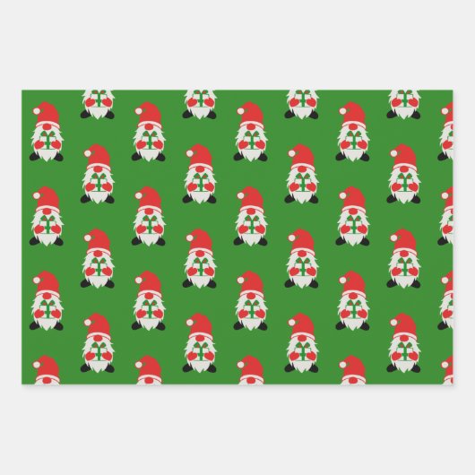 ユニークデザイン |クリスマス格言ギフトラッピングPa ラッピングペーパーシート (正面2)