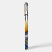 ユニークデザイン、抽象芸術はっきりしたカラー、フローラ Case-Mate iPhoneケース (裏面 / 左)