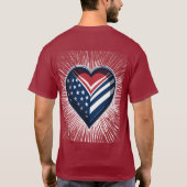 ユニークデザインTシャツ Tシャツ (裏面)