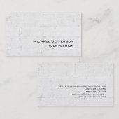 ユニークトレンディーウォールデザインプロフェッショナル 名刺 (正面/裏面)