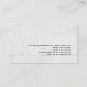 ユニークトレンディーウォールデザインプロフェッショナル 名刺 (裏面)