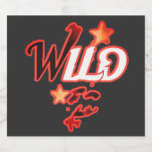 「ユニークトレンディーギフトデザイン」 スパークリングワインラベル (シングルラベル)