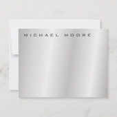 ユニークトレンディープロフェッショナルグモダンレー ノートカード (正面)