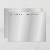 ユニークトレンディープロフェッショナルグモダンレー ノートカード (正面/裏面)