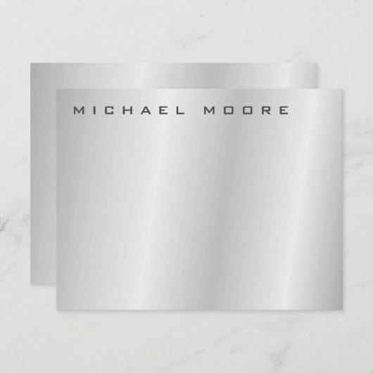 ユニークトレンディープロフェッショナルグモダンレー ノートカード (正面/裏面)