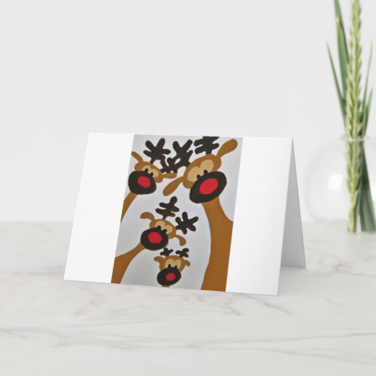 ユニークトレンディーモダンアイキャッチングデザイン シーズンカード (正面)