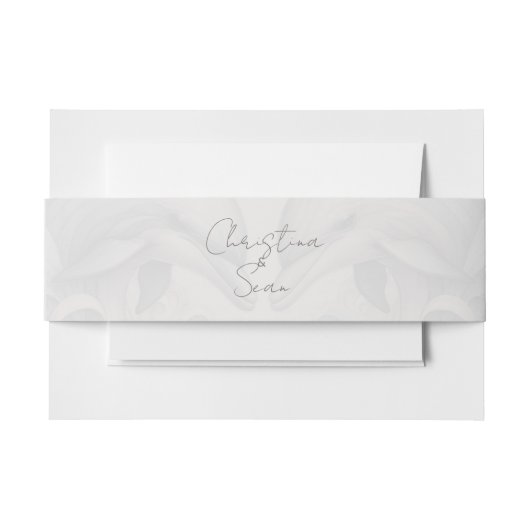 ユニークドルフ結婚ィー 招待状ベリーバンド (正面例)