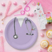 ユニークナースパーティー紙プレート ペーパープレート (パーティー)