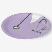 ユニークナースパーティー紙プレート ペーパープレート (アングル)