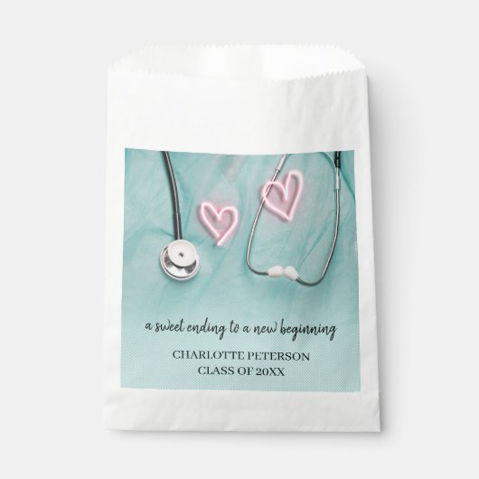 ユニークナース医師卒業会 フェイバーバッグ (正面)