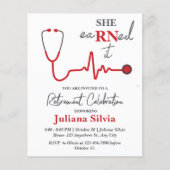 ユニークナース退職パーティー チラシ (正面)