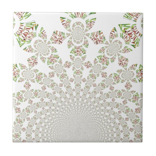 ユニークハクナマタタデザイン：セレーヌビベス タイル (正面)