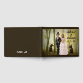 ユニークハロウィン結婚ゴシック ゲストブック