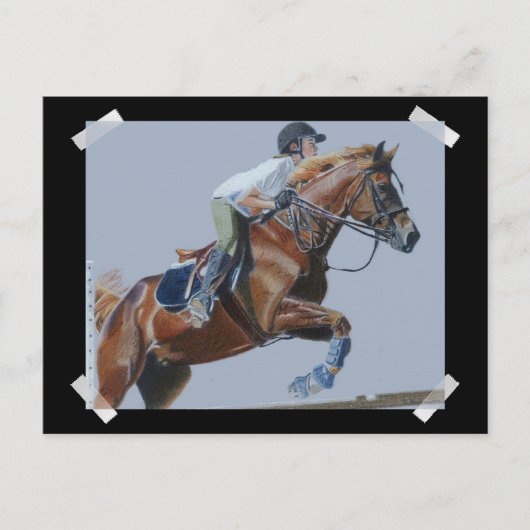 ユニークハンター/ジャンパー絵を描ズ ポストカード (正面)