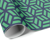 ユニークハートフ芸術的ェルクラシック ラッピングペーパー (ロールコーナー)