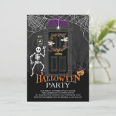 ユニークハ幽霊のよく出るウスハローウィンパーティ 招待状 (スタンド正面)