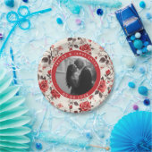 ユニークバラ結婚のバチュラーパーティプレート ペーパープレート (パーティー)