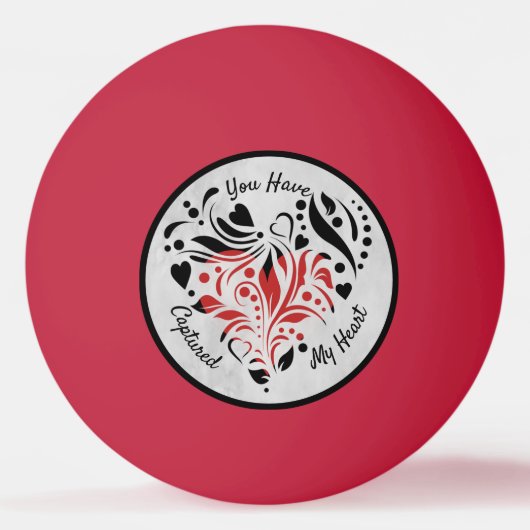 ユニークバレンタインデーアイディア 卓球ボール (正面)