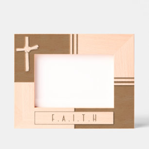 ユニークパーソナライズされたクリスチャン・パーム・クロス レーザー彫刻フレーム