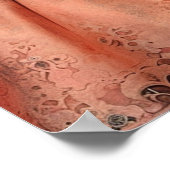 ユニークビクトリアンエレガントフローラ園の少女 ポスター (角)