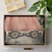 ユニークビクトリアンエレガントフローラ園の少女 薄葉紙 (ギフト)