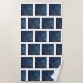 ユニークビーチタオルデザインカスタマイズ可能ビーチ ビーチタオル (正面)