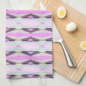ユニークピンク キッチンタオル (四つ折り)