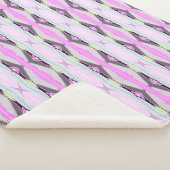 ユニークピンク シェルパブランケット (3/4)