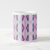 ユニークピンク ジャンボコーヒーマグカップ (正面)