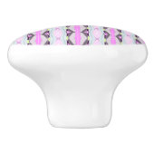 ユニークピンク セラミックノブ (側面)