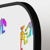 ユニークピープルボール ピックルボールラケット (左詳細)