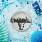 ユニークフェスティバルの雪景色 ペーパープレート (パーティー)