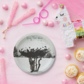 ユニークフェスティバルの雪景色 ペーパープレート (パーティー)