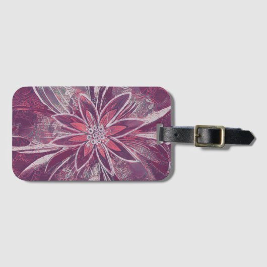 ユニークフローラ ラゲッジタグ (正面横)