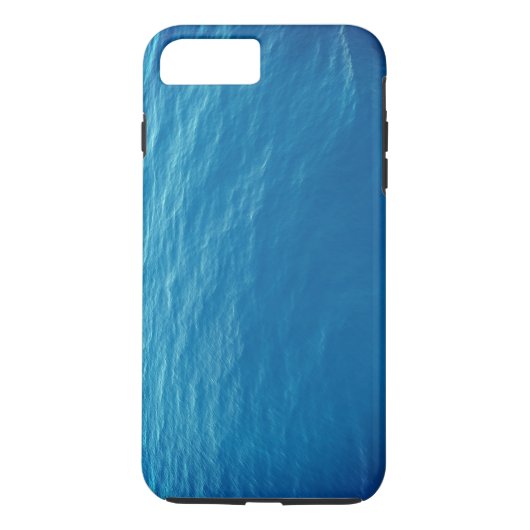 ユニークブルーシーアップルiPhone 7 Plus、タフ Case-Mate iPhoneケース (裏面)