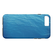 ユニークブルーシーアップルiPhone 7 Plus、タフ Case-Mate iPhoneケース (裏面(横))