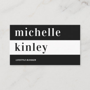 ユニークプロフェッショナルトレンディータイポグラフィ 名刺