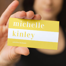 ユニークプロフェッショナルトレンディータイポグラフィ 名刺